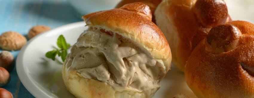 These Challah Ice Cream Sandwiches Are Exactly What We Want This Shabbat