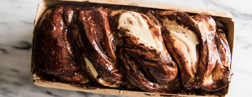 The Shavuot Dessert of Your Dreams: Silan Cheesecake Babka 