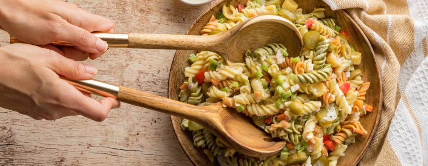 4 Secrets To Making The BEST Pasta Salad!
