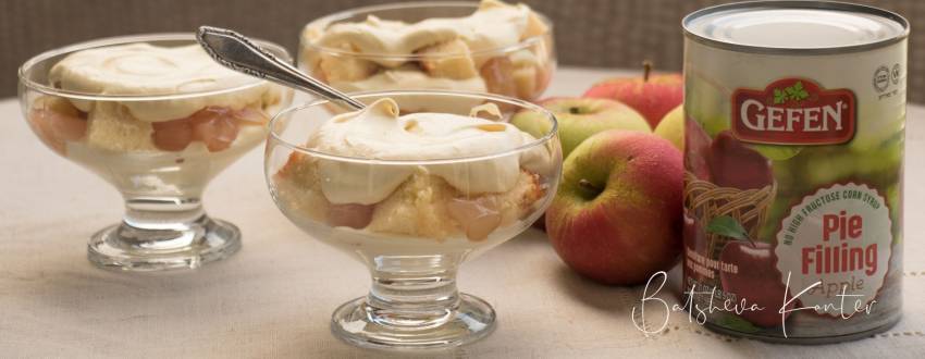 No Measuring Allowed: No-Bake Apple Trifle