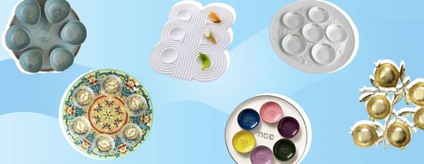 Step Up Your Passover Game With These Beautiful Seder Plates
