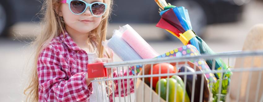 How To Avoid Catastrophe When Grocery Shopping with Kids