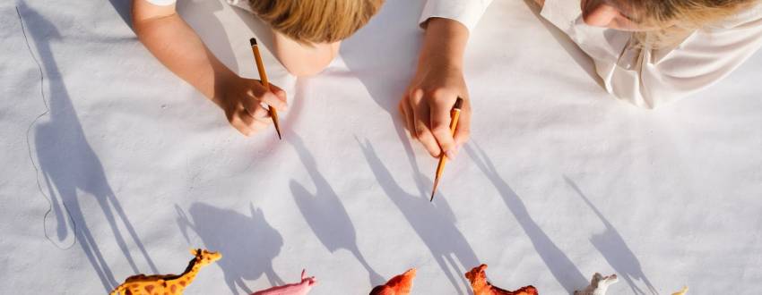 "Toy Shadow Drawing" Is The Perfect Fun And Educational Kids Activity