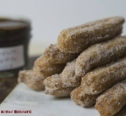 Mexican Churros with Chipotle Chocolate Sauce