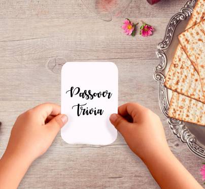 Keep Your Kids Engaged at the Seder with This Trivia Game