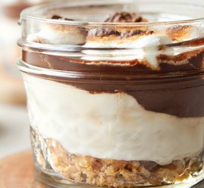 No Measuring Allowed: S'mores Trifle