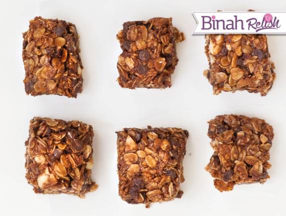 Peanut Butter and Chocolate Granola Bars