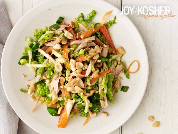 Asian Peanut Chicken Salad