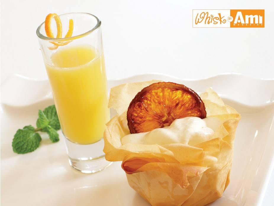 Orange Mousse with Citrus Punchsietta