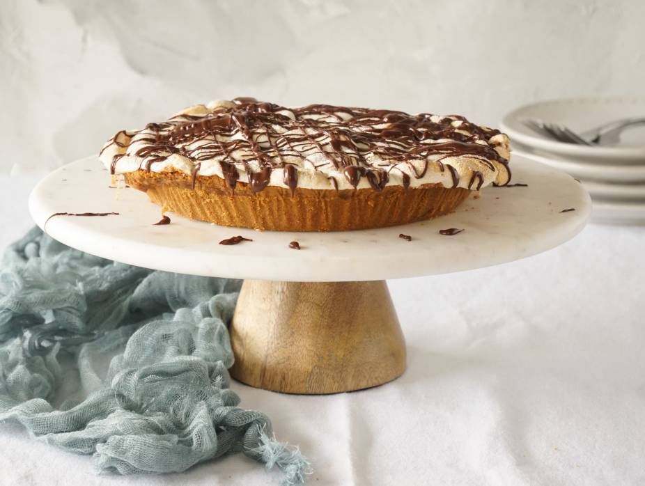 I Can't Believe It's Kosher For Pesach S'more Brownie Pie