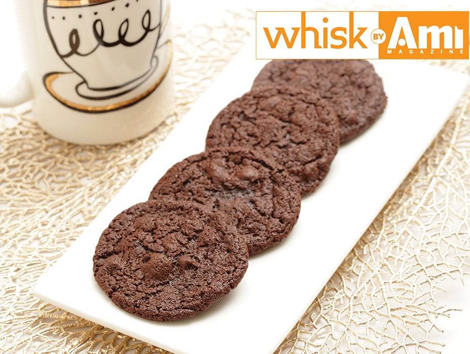 Flourless Chocolate Chocolate Chip Cookies