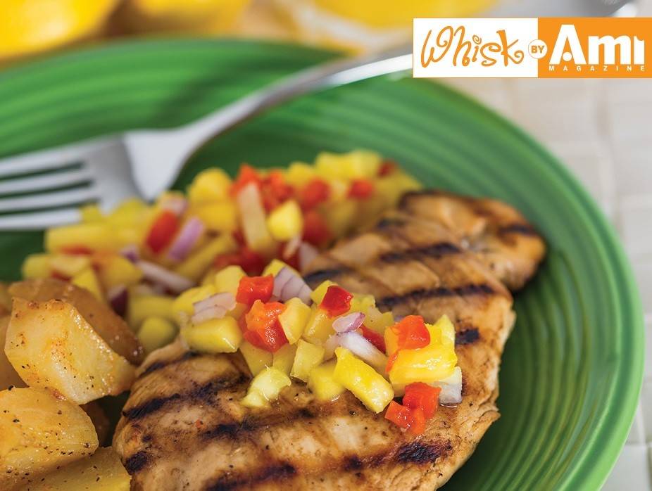 Citrus Grilled Chicken with Pineapple Salsa