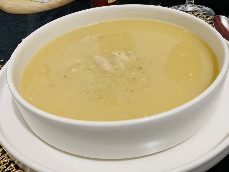 Cream of Chicken Cauliflower Soup