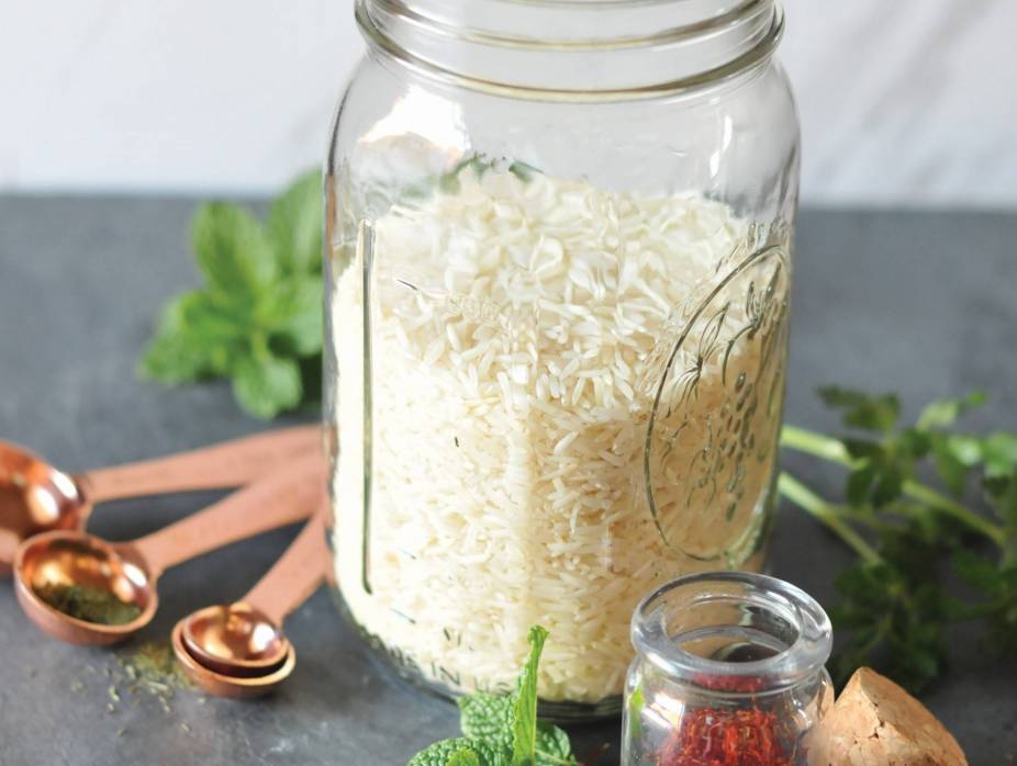 Saffron Rice with Tahdig (Instant Pot)