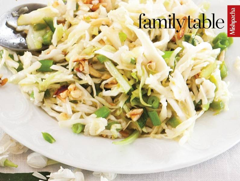 Green and White Cabbage Salad
