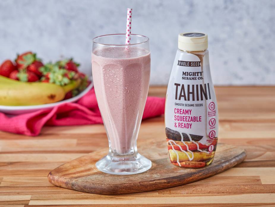 Healthy Shake with Whole Sesame Tahini