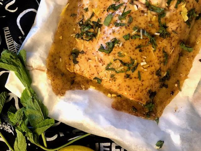 Quick and Easy Maple Mustard Salmon