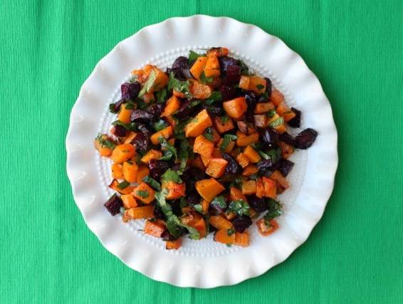 Roasted Beets and Butternut Squash