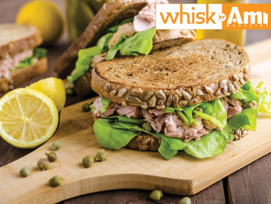 Light, Refreshing Tuna Salad Sandwich