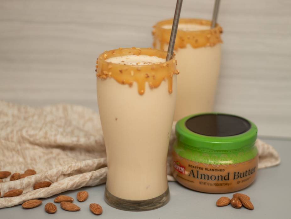 Almond Butter Milkshake