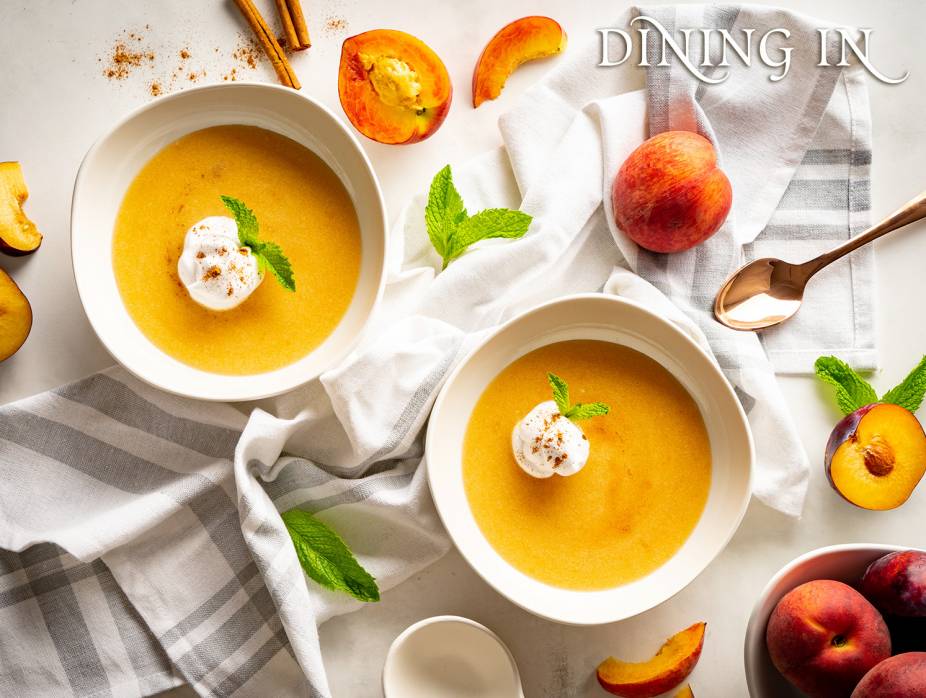 Plum and Peach Soup