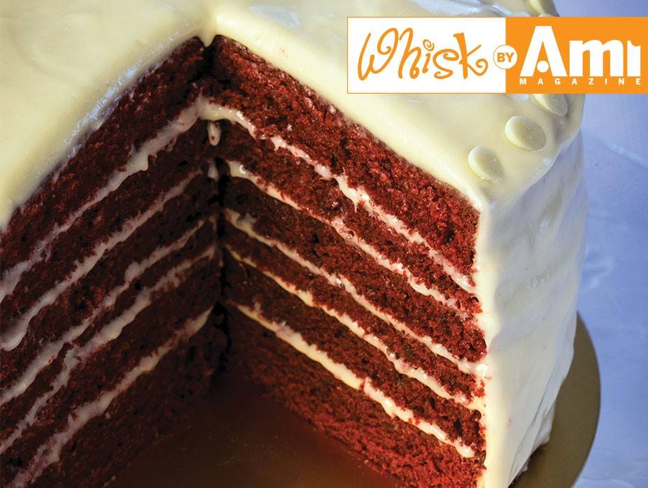Red Velvet Layer Cake with Cream Cheese Frosting (Dairy Free)