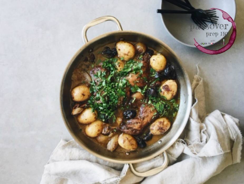 Red Wine Braised Chicken and Potatoes