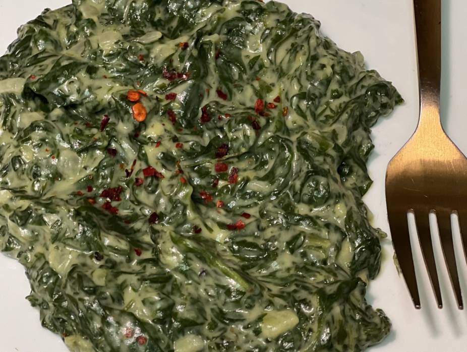 Creamed Spinach (Dairy Free)