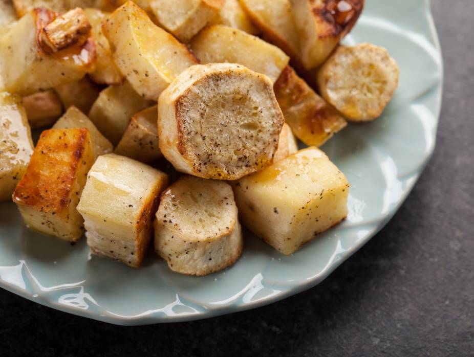 Roasted Apples and Parsnips