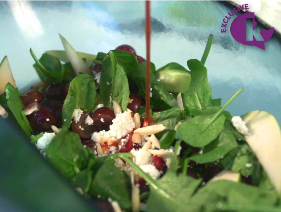 Rockport Salad with Pomegranate Vinaigrette