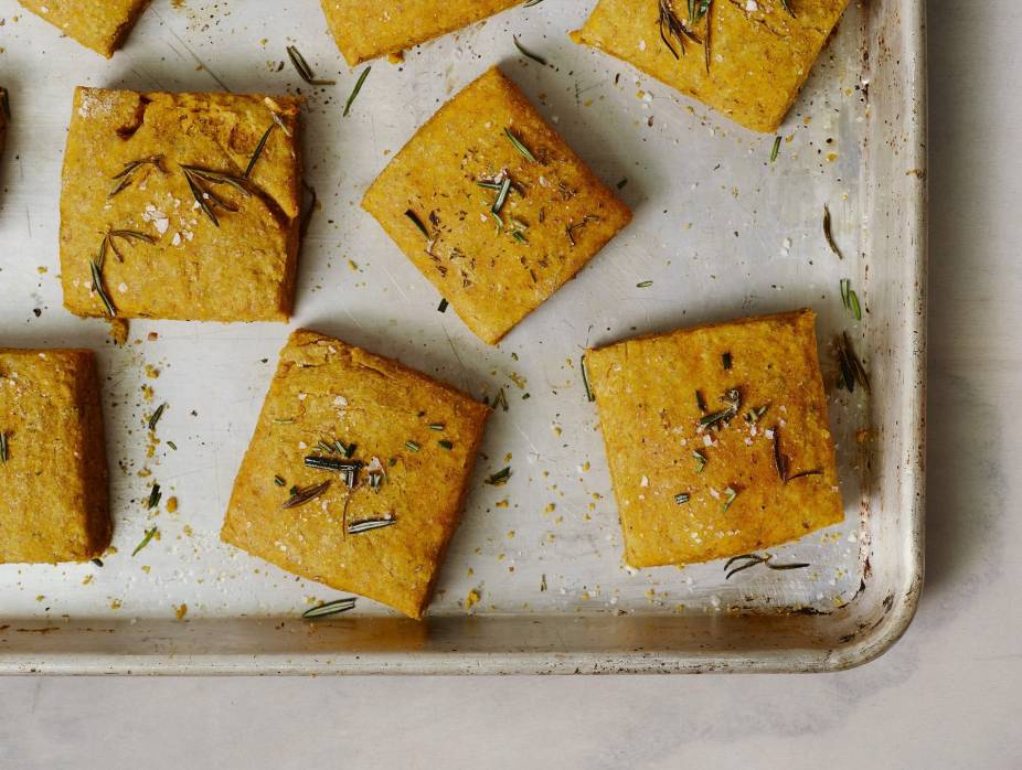 Pumpkin Rosemary Biscuits 