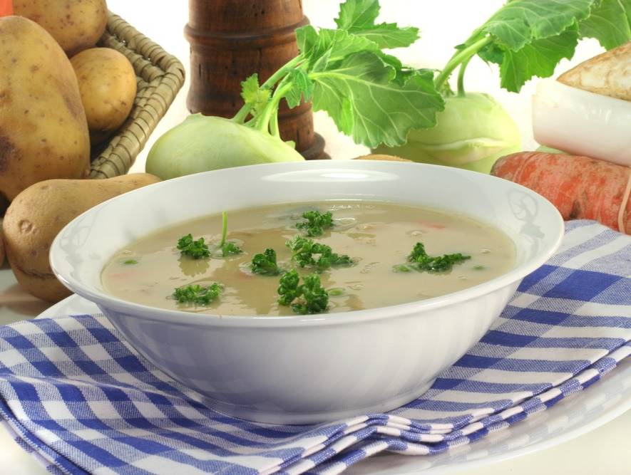 Erev Pesach Potato Soup