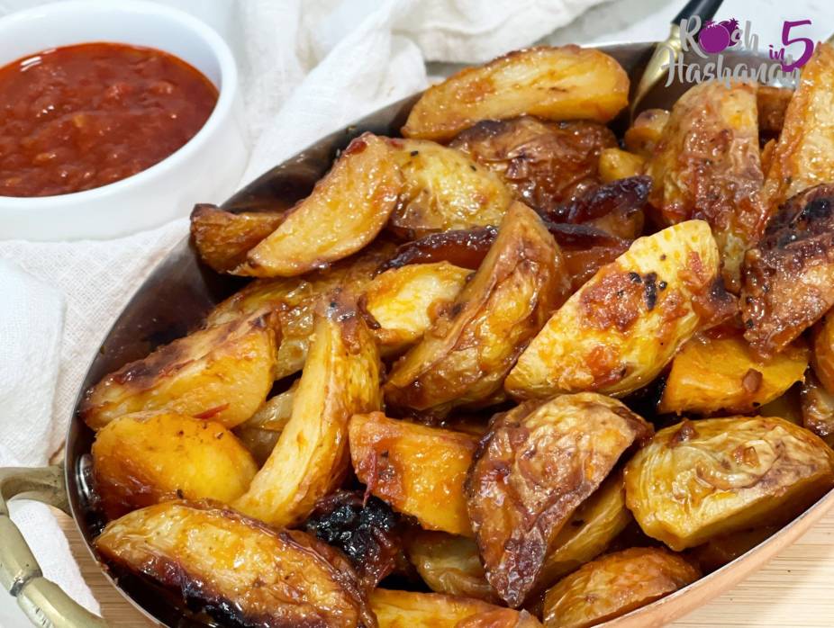 Harissa Honey-Roasted Potatoes