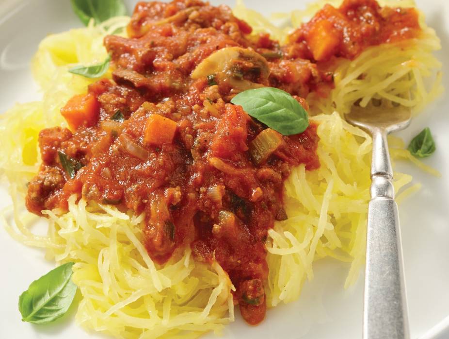 Spaghetti Squash Bolognese