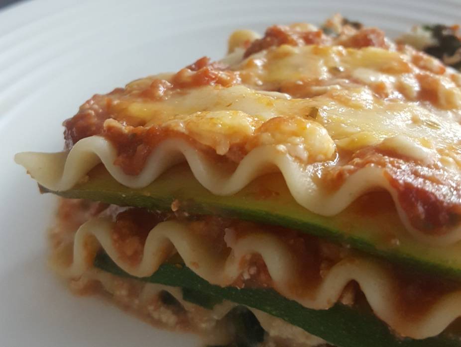 Spinach-Cheese Passover Lasagna