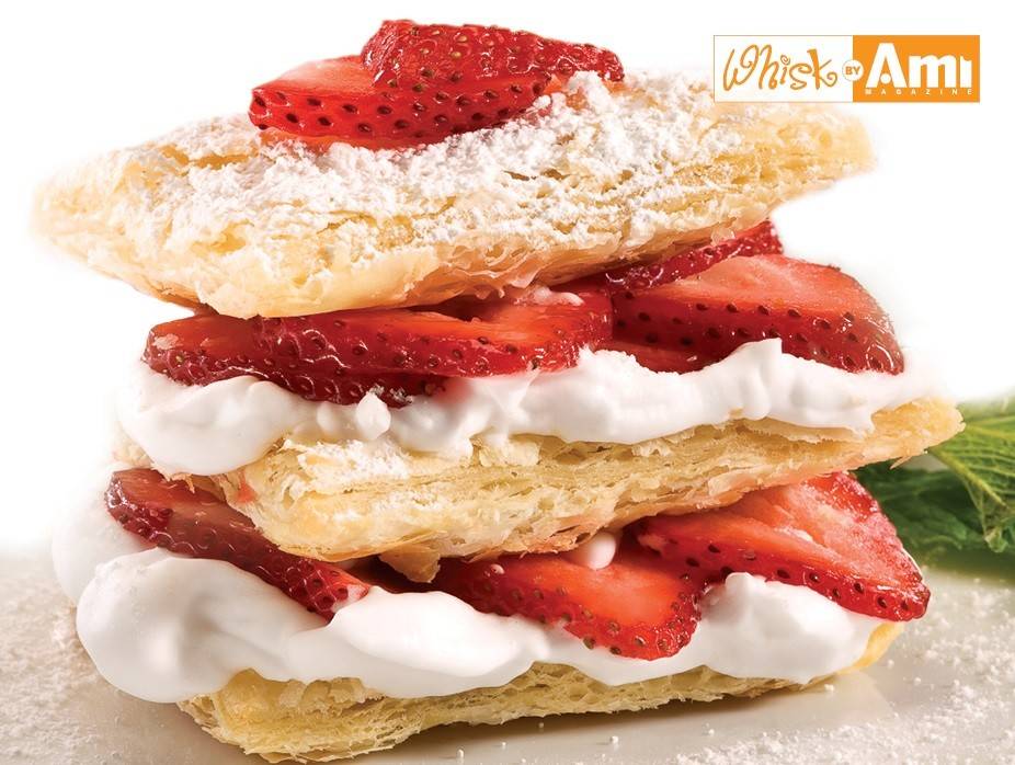 Strawberries n’ Cream Napoleon