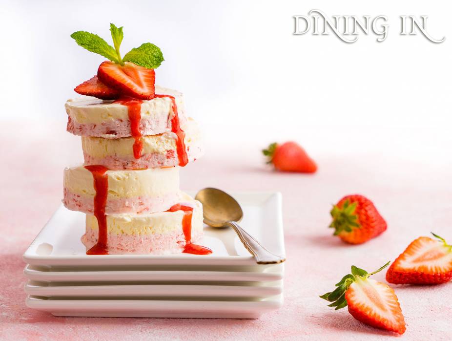 Strawberry Ice Cream Sensation Dessert