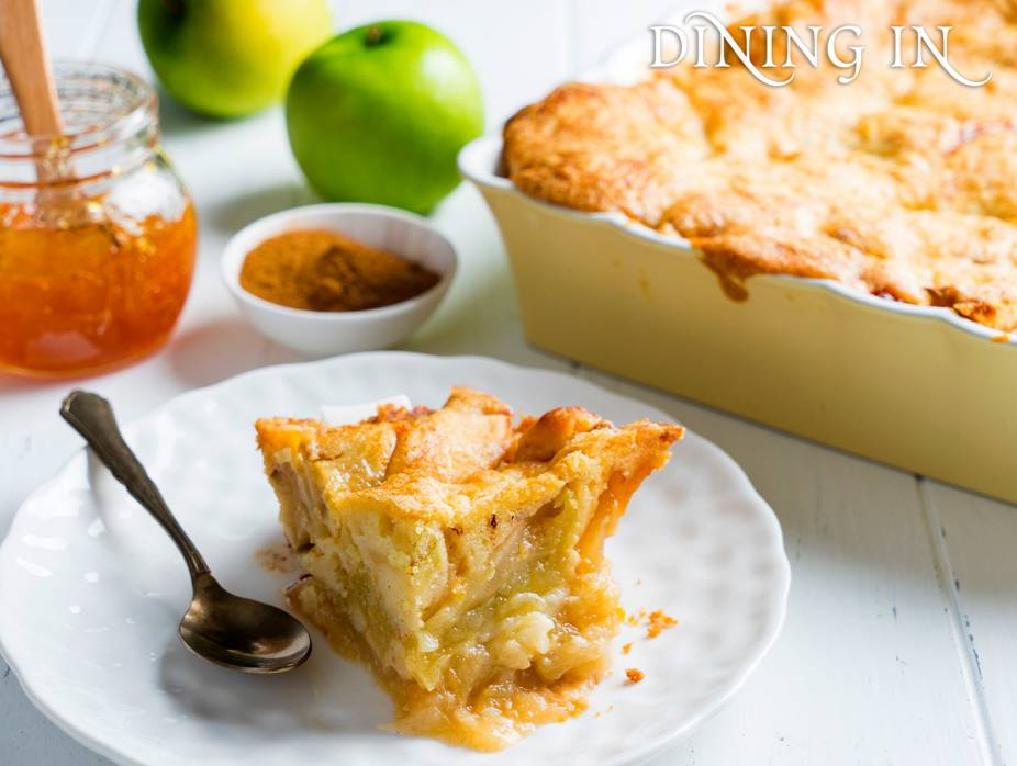 Tart and Tangy Passover Apple Kugel