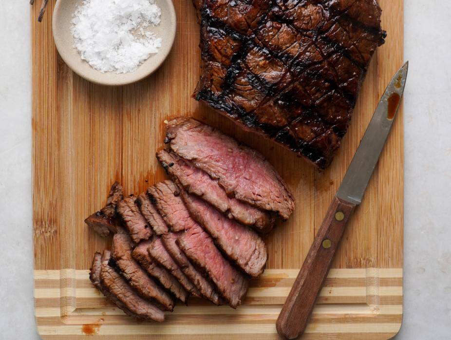 Grilled London Broil with Rosemary
