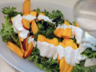 Whipped Feta with Peaches and Balsamic