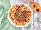 Rich and Saucy Meatless Bolognese 