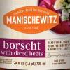 Manischewitz Borscht with Diced Beets