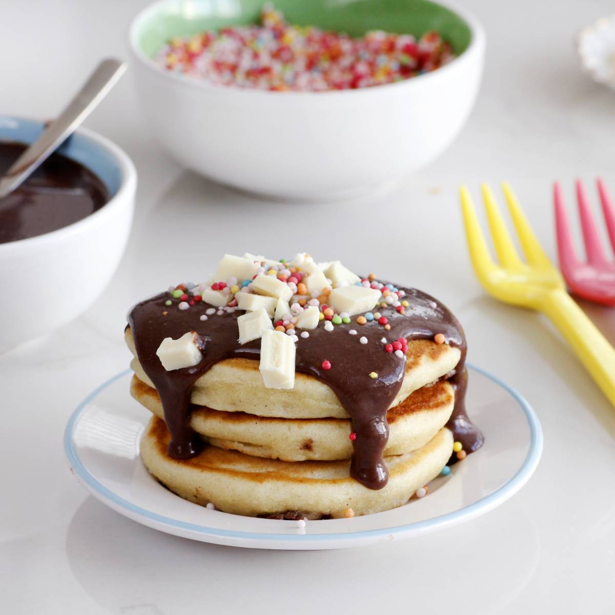 Chocolate Chip Pancakes | Recipe