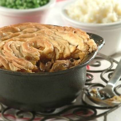 My Mother's Homemade Steak Pie with Minted Peas | Recipes ...