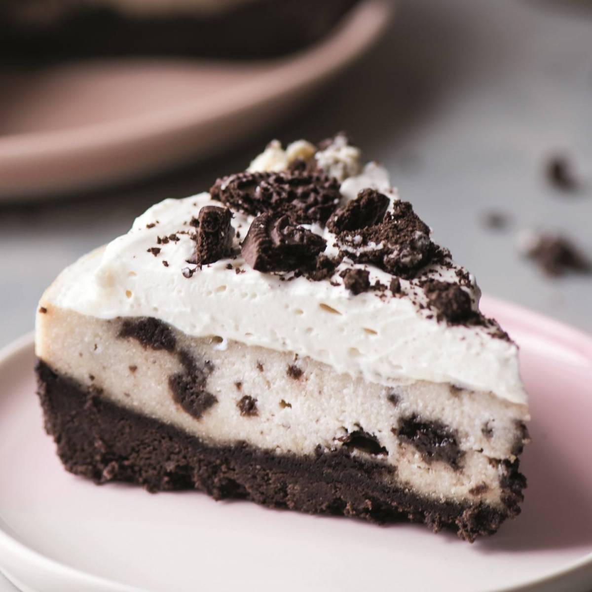 Cookies 'n' Cream Cheesecake (Instant Pot, Dairy Free, Vegan) | Recipe
