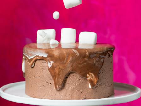 Hot Cocoa Cake and Icing