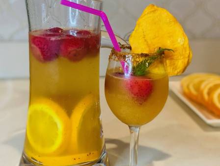 Chaya’s Tu Bishvat Tropical Mocktail