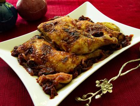 Chicken with Apples and Dried Cherries