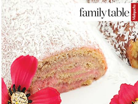 Strawberry Jelly Roll (Passover)