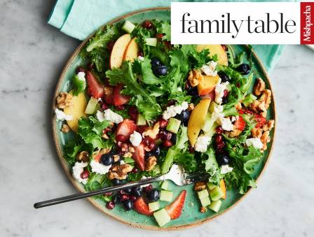 Summer Gems and Goat Cheese Salad